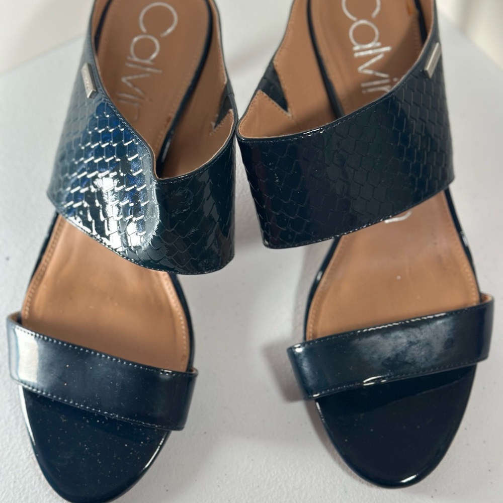 Calvin Klein Women's Black Sandals
